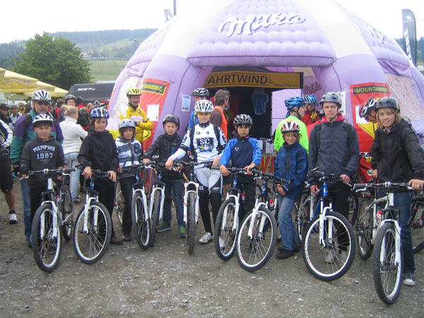 Singletrail und knackige Steigungen