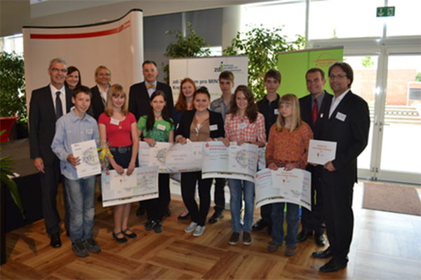 MINT- Sonderpreis 2012 für zwei ORS Schüler 