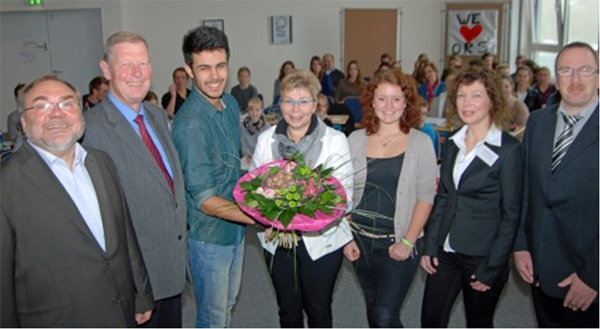 Besuch der Landtagspräsidentin an der ORS