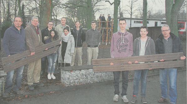 Sitzgelegenheiten für die Pause