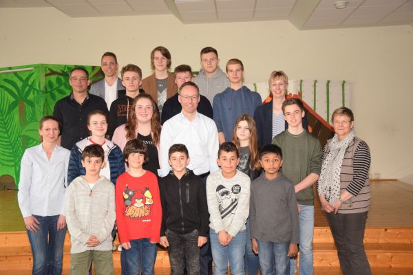 Besuch vom Bürgermeister