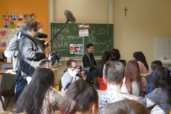 Aeham Ahmad an der ORS