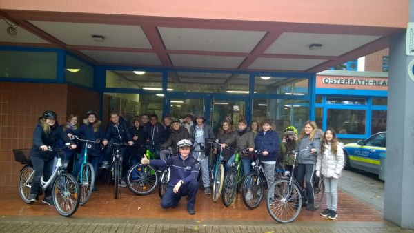 Projekt „Verkehrssicherheit auf dem Fahrrad“ an der ORS