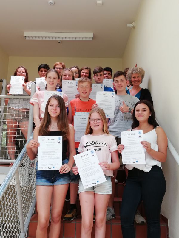 Das neue Schülercoach-Team an der ORS nimmt seine Arbeit auf